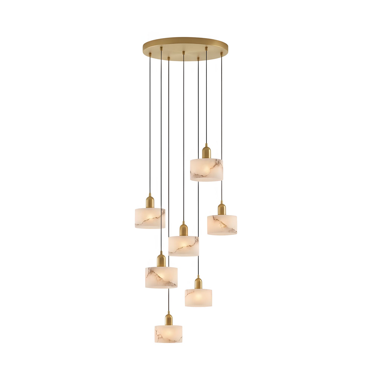 Odyssey Alabaster Pendant Light detail view 11