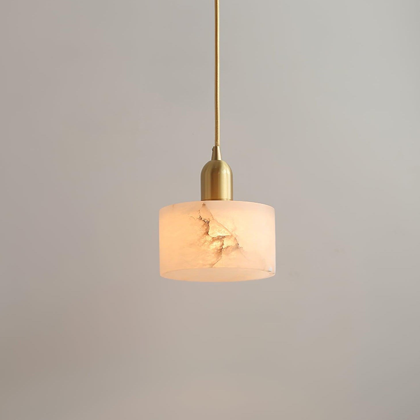 Odyssey Alabaster Pendant Light detail view 3