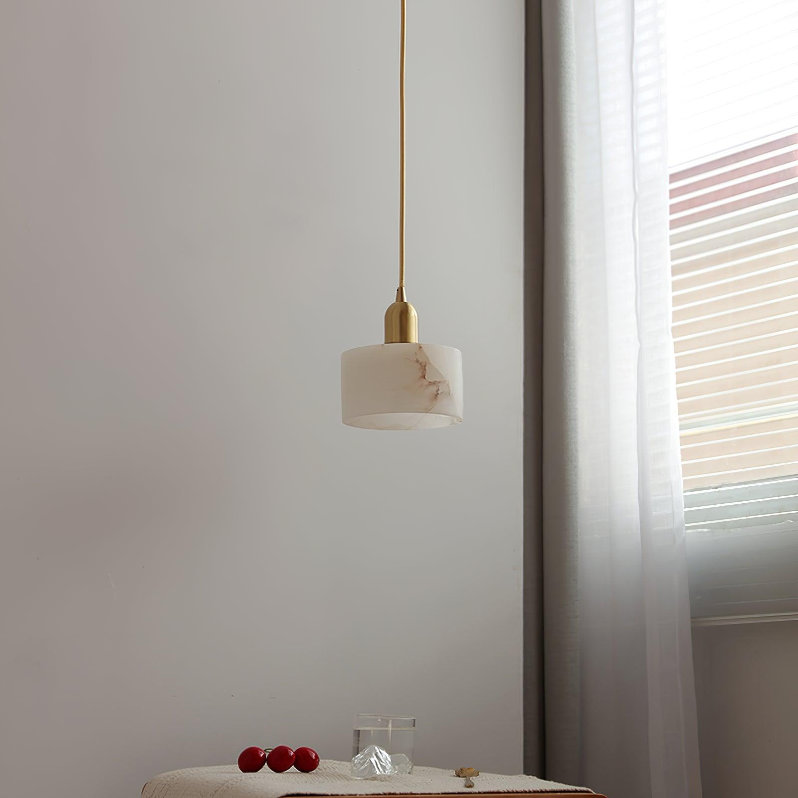 Odyssey Alabaster Pendant Light detail view 4