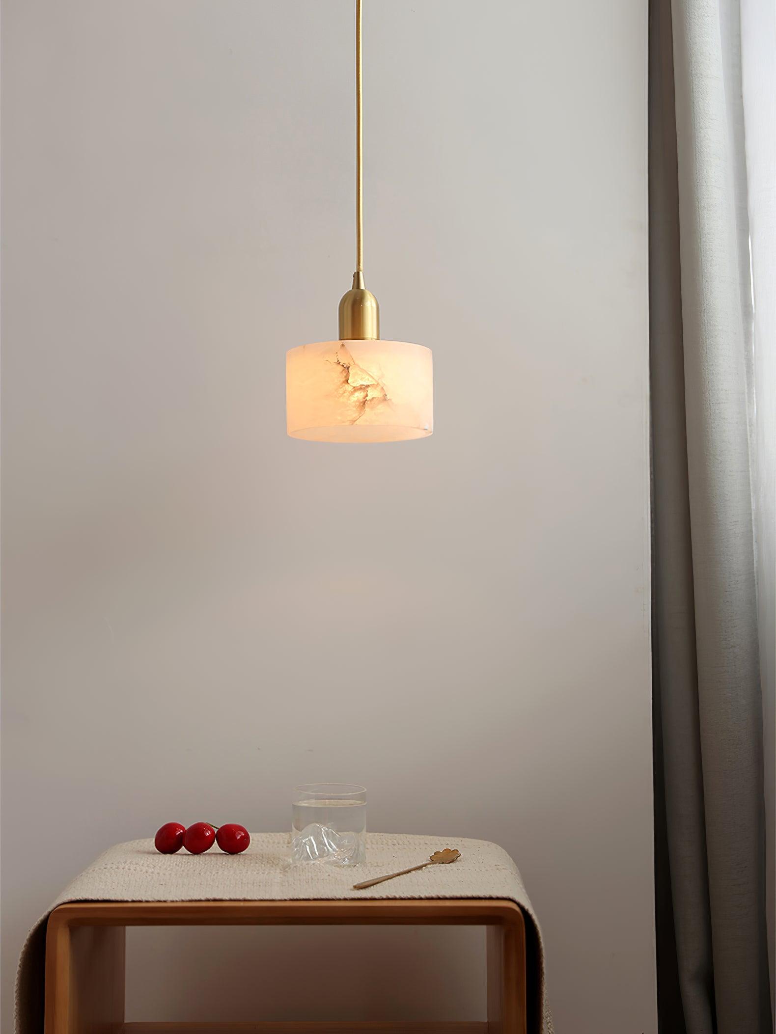 Odyssey Alabaster Pendant Light detail view 6