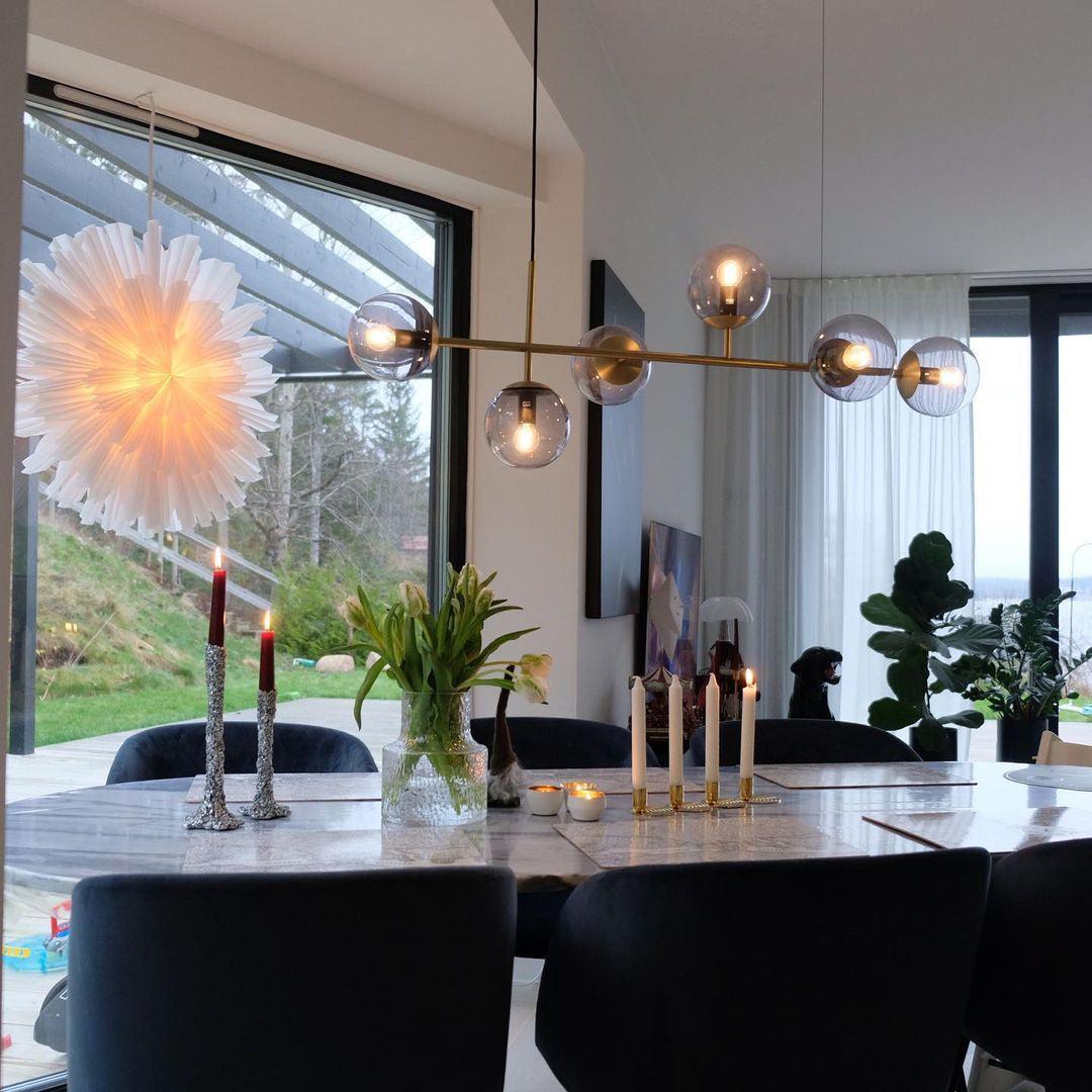 Orb Chandelier 47.2