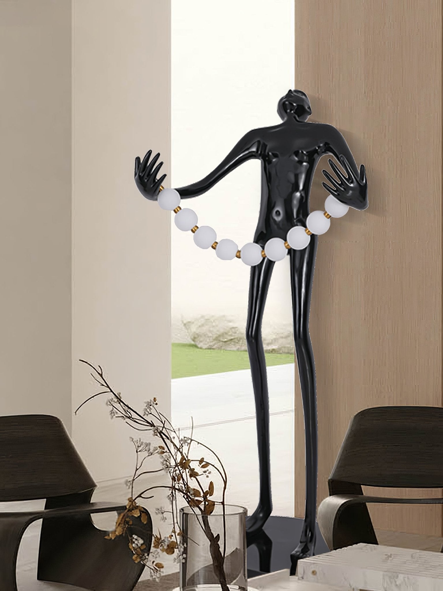Orb Juggler Sculpture Floor Lamp detail view 5