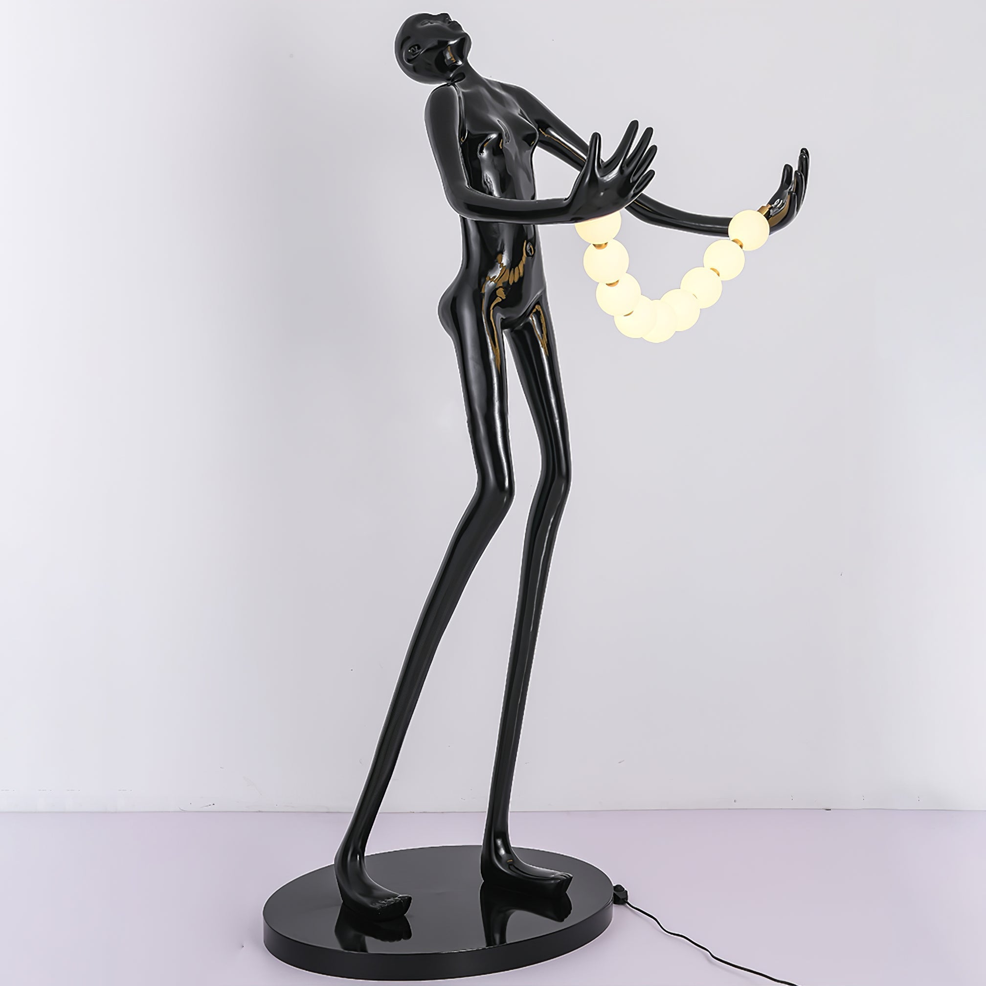 Orb Juggler Sculpture Floor Lamp detail view 16