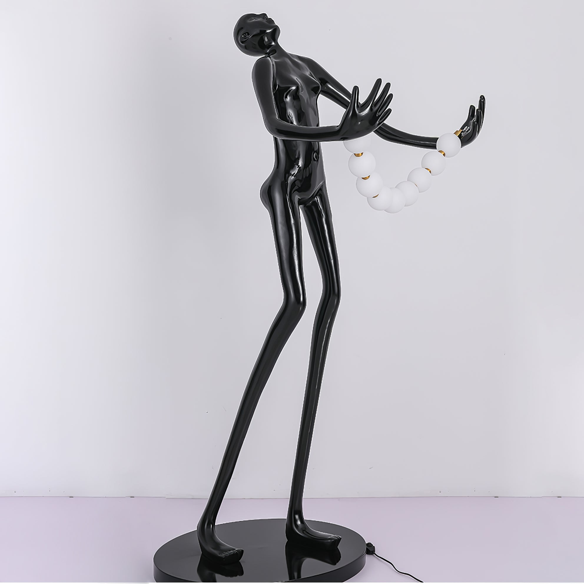 Orb Juggler Sculpture Floor Lamp detail view 17