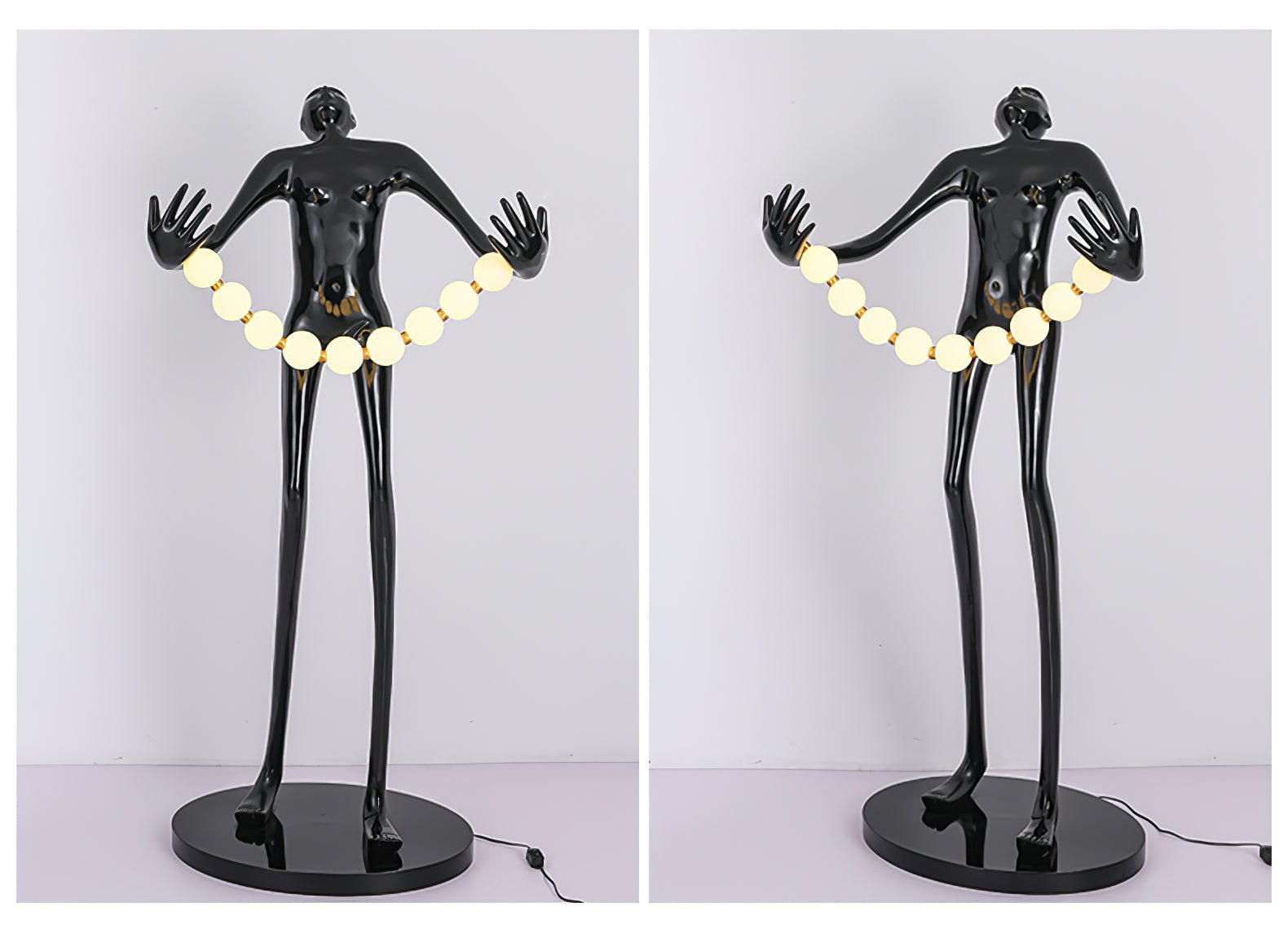 Orb Juggler Sculpture Floor Lamp detail view 12