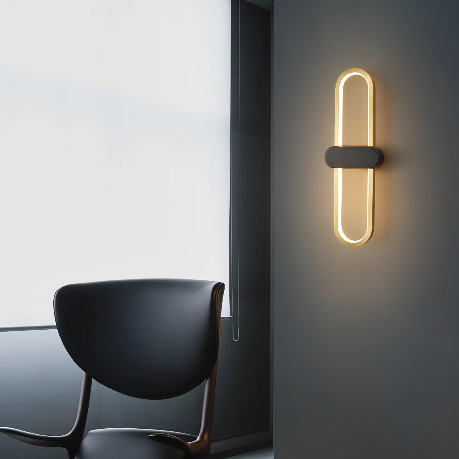 Oval LED Wall Sconce