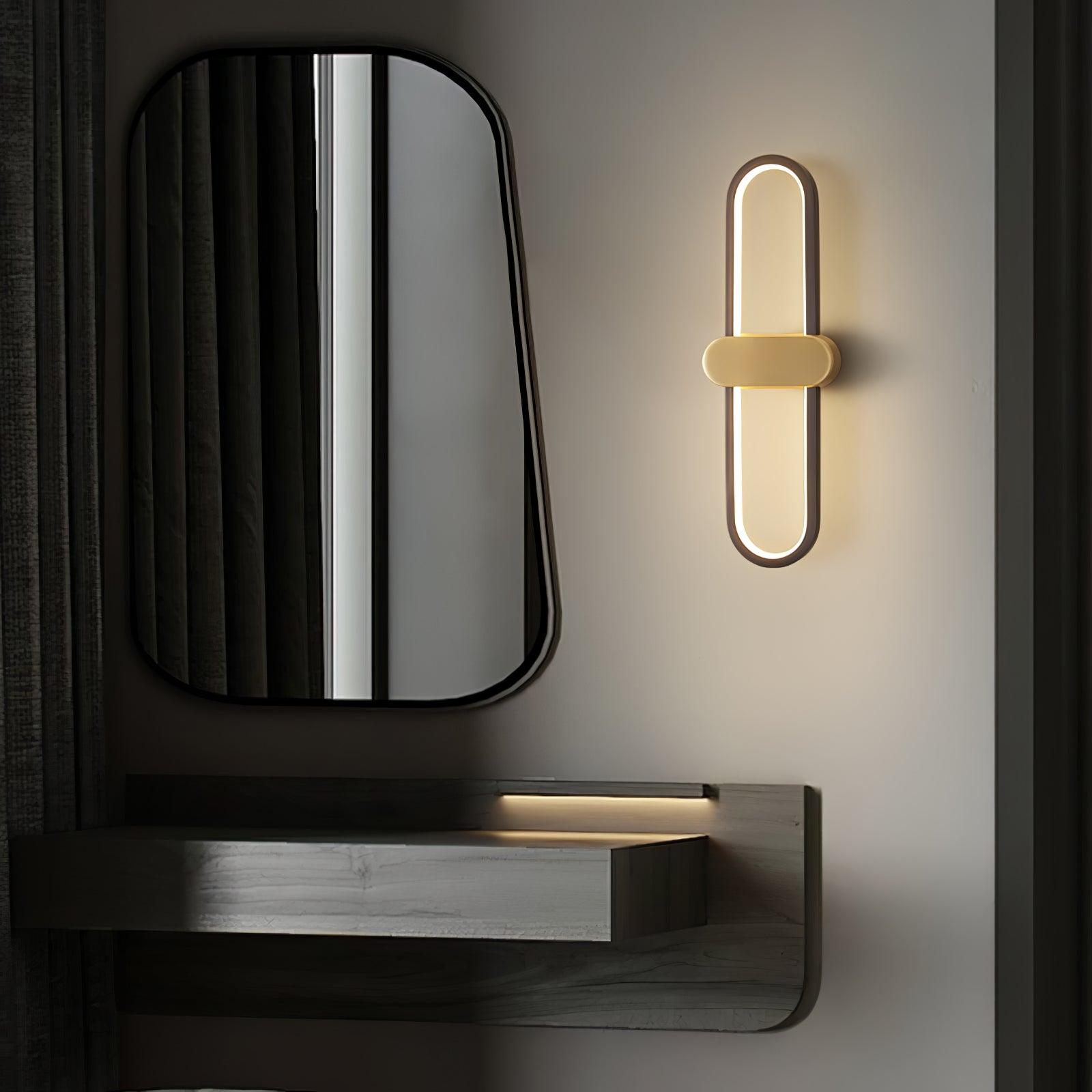 Oval LED Wall Sconce