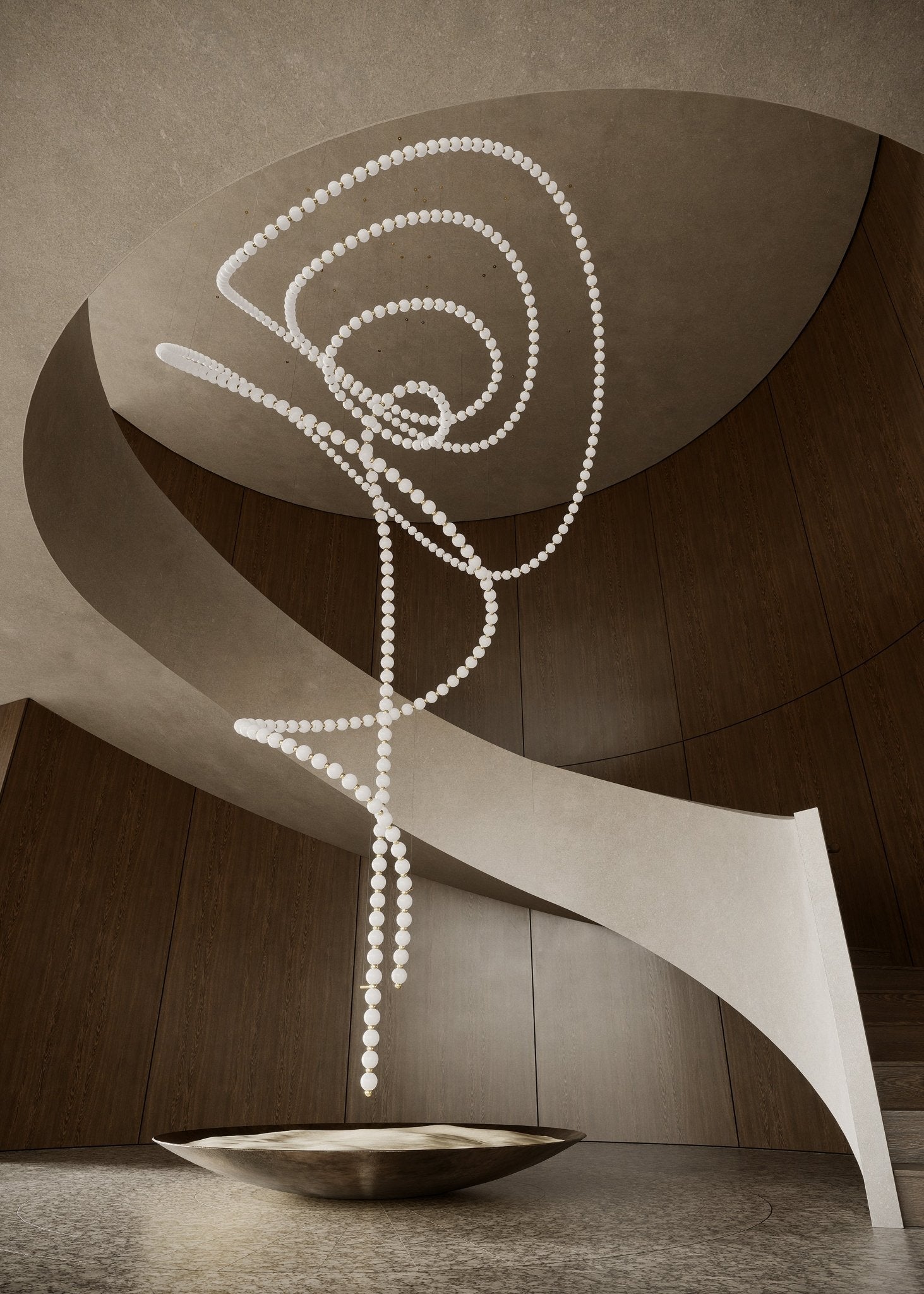 Pearl Drop Customizable Chandelier