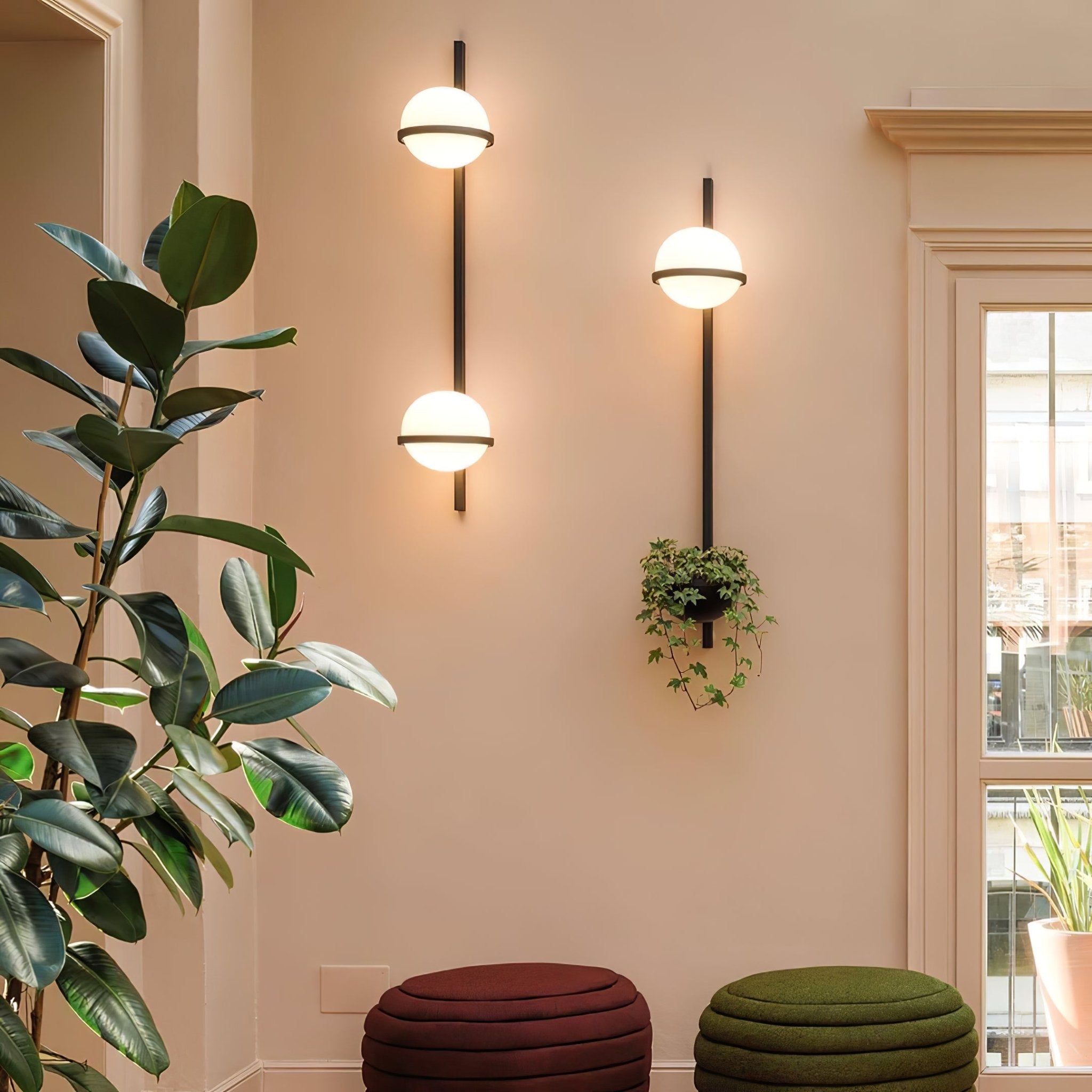 Solstice Orb Wall Light