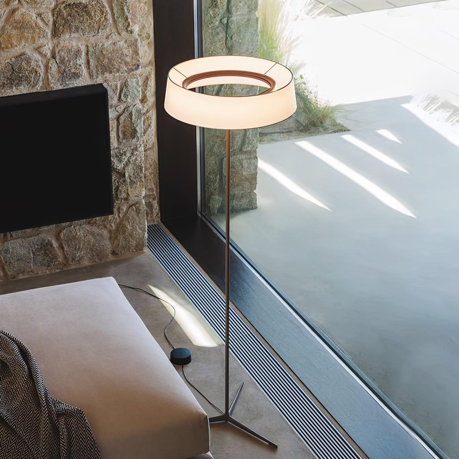 Paper Glow Circular Floor Light, Floor Lamp, detail 13