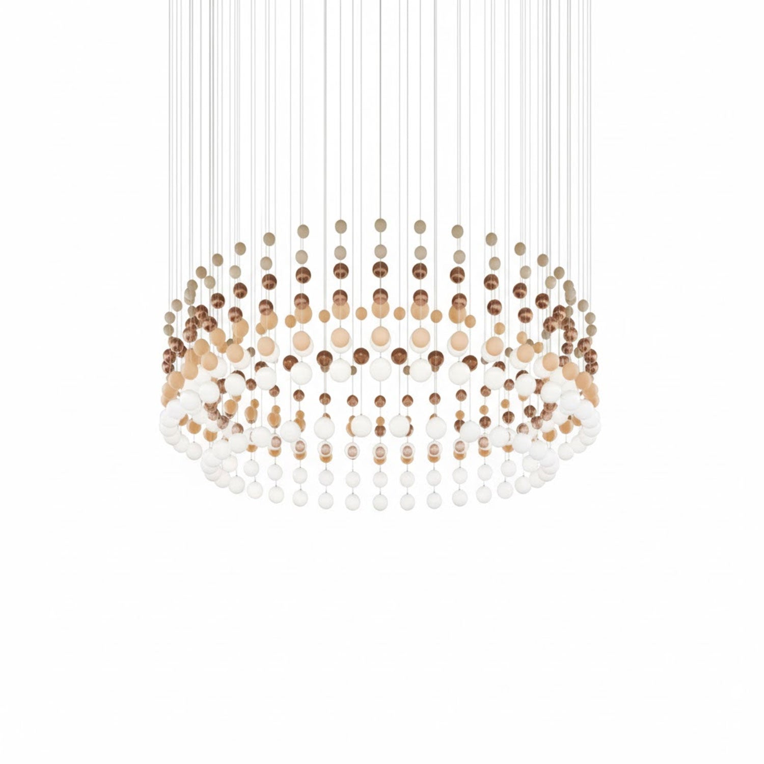 Pearl Curtain Customizable Chandelier