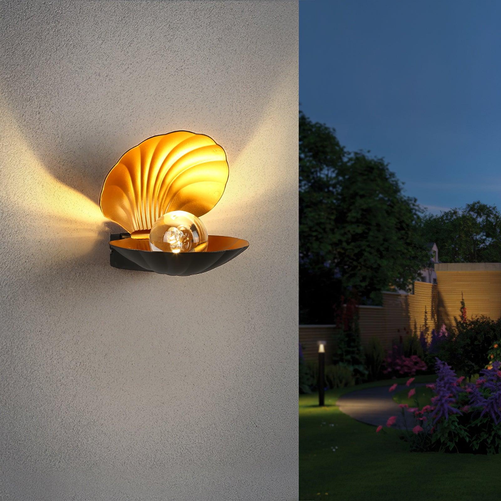 Pearl Clam Wall Sconce