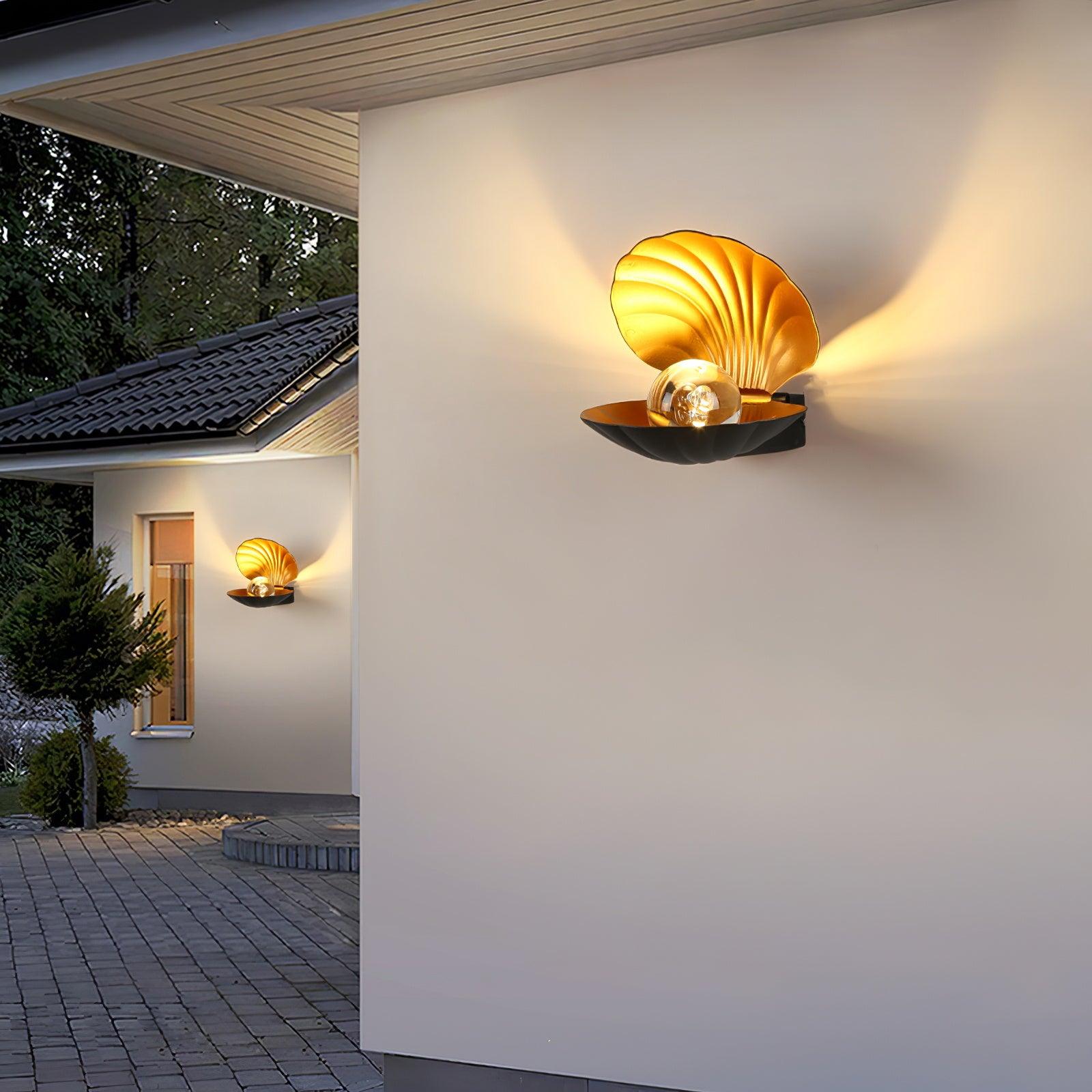 Pearl Clam Wall Sconce