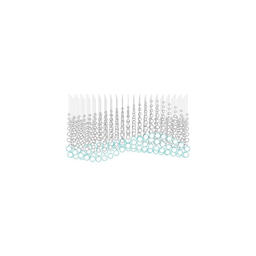 Pearl Curtain Customizable Chandelier