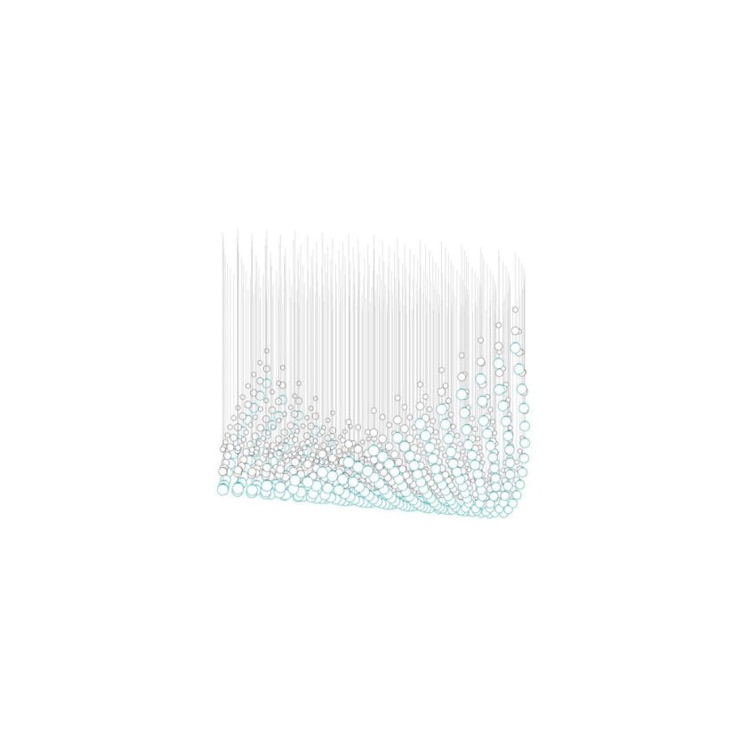 Pearl Curtain Customizable Chandelier