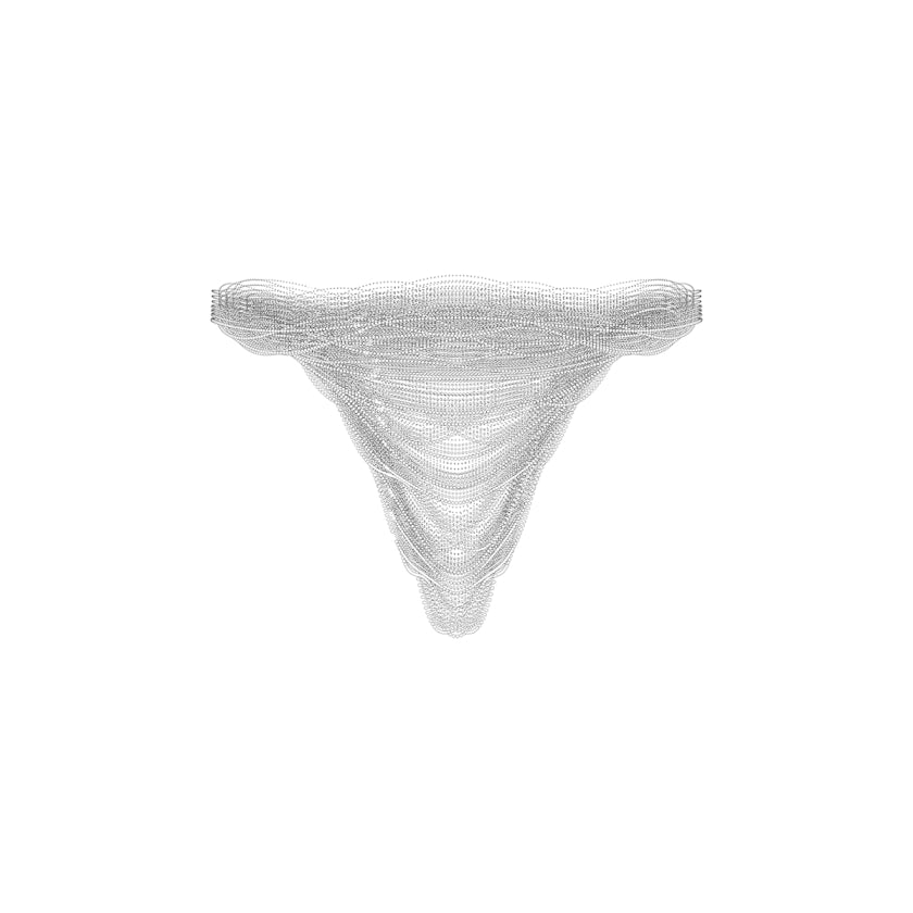 Pearl Curtain Customizable Chandelier
