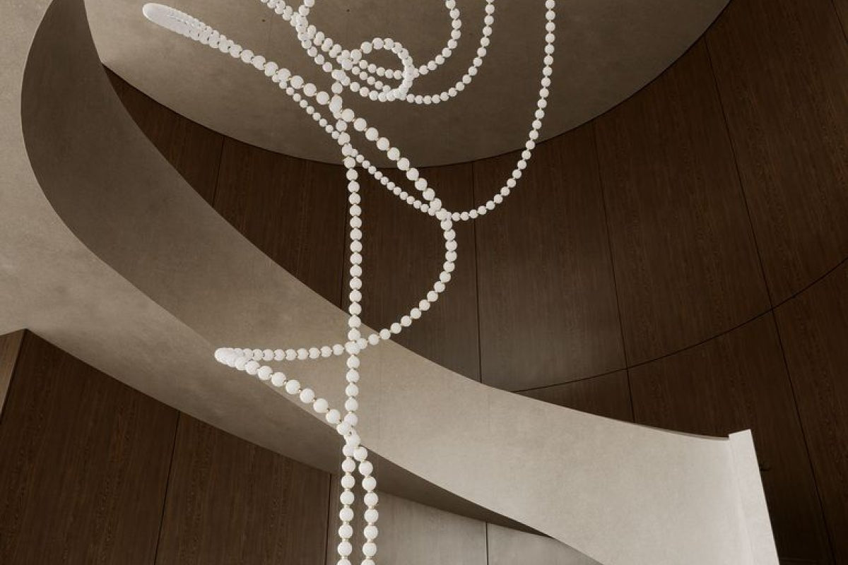 Pearl Drop Customizable Chandelier
