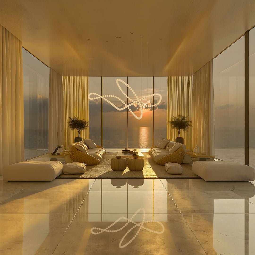 Pearl Drop Customizable Chandelier