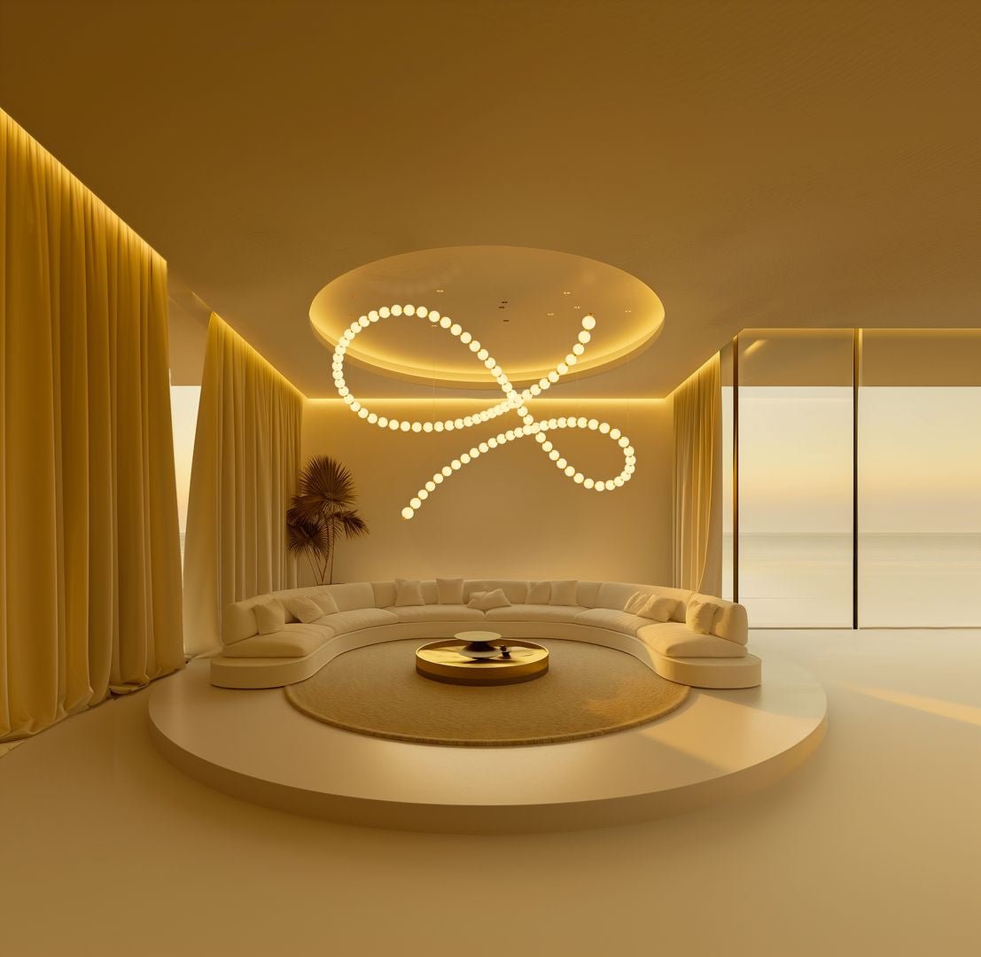 Pearl Drop Customizable Chandelier