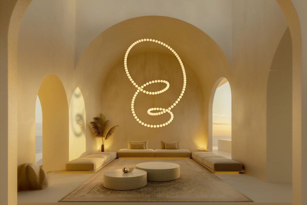 Pearl Drop Customizable Chandelier
