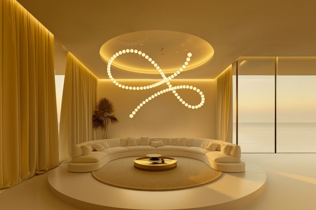 Pearl Drop Customizable Chandelier