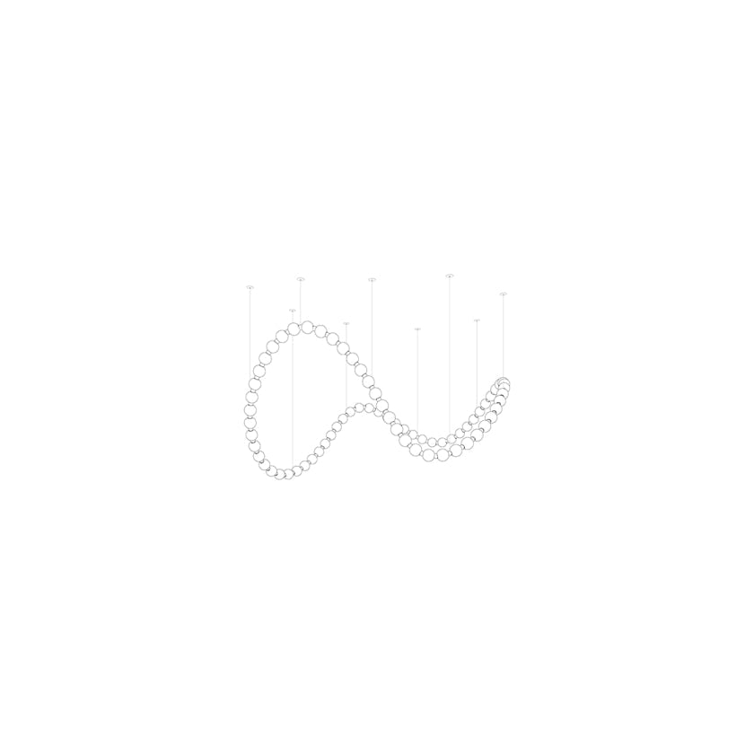 Pearl Drop Customizable Chandelier