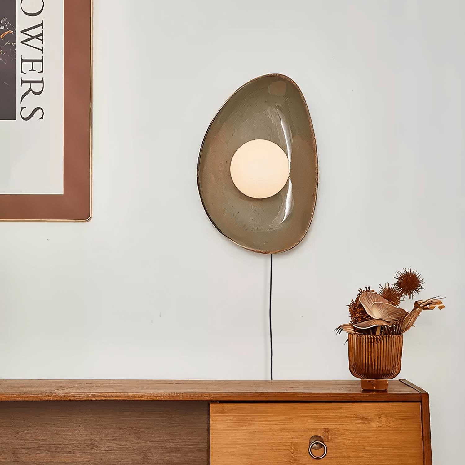 Pebble Disc Plug-in Wall Light detail view 25