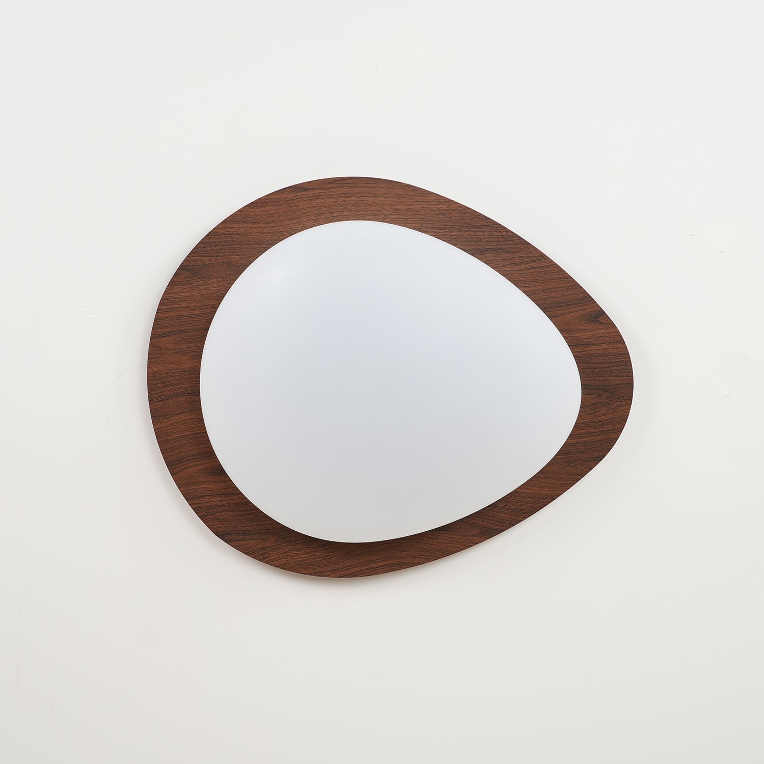 Pebble Walnut Overhead Light Ceiling Light