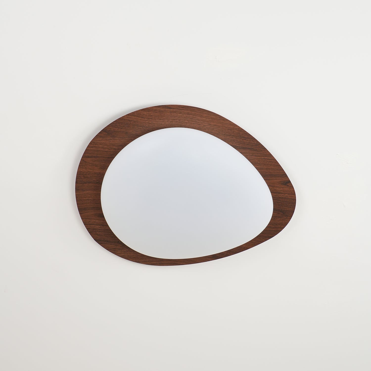Pebble Walnut Overhead Light Ceiling Light