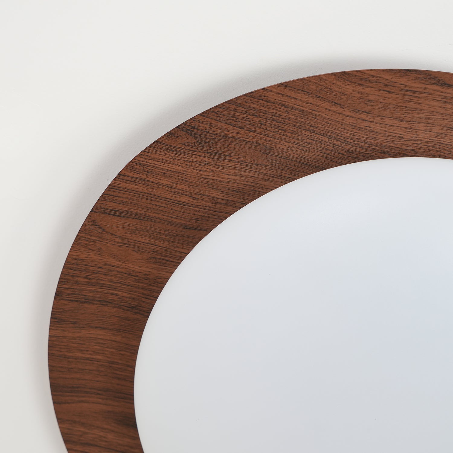 Pebble Walnut Overhead Light Ceiling Light