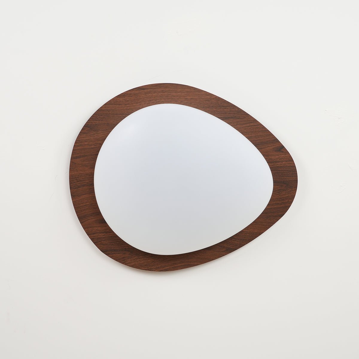 Pebble Walnut Overhead Light Ceiling Light