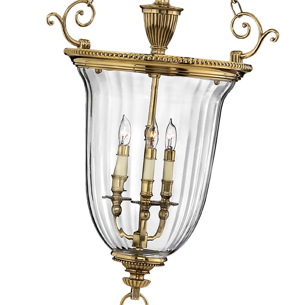 Large Classic Traditional Solid Brass Light Chandelier