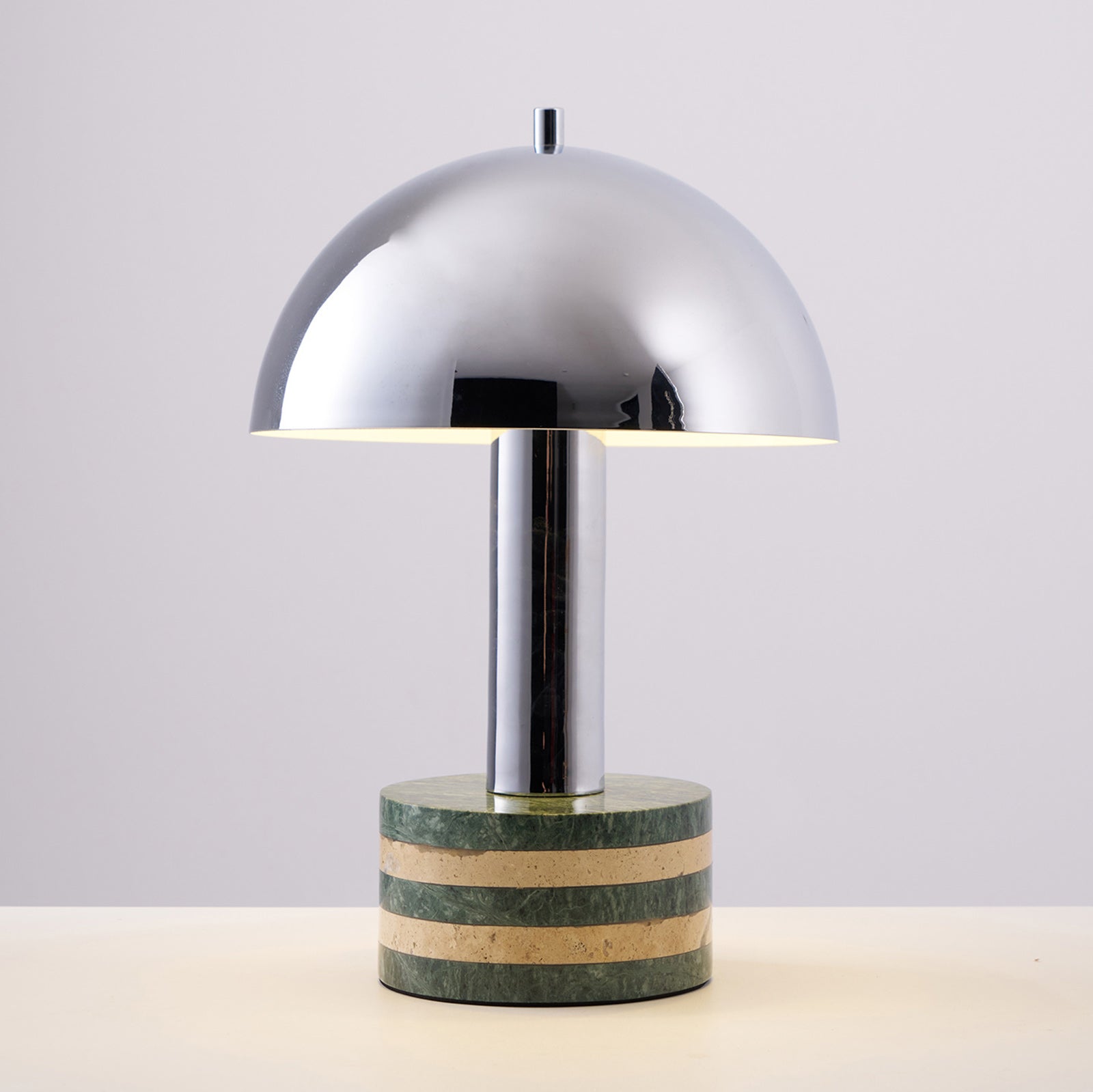 Luno Chrome Table Lamp detail view 20