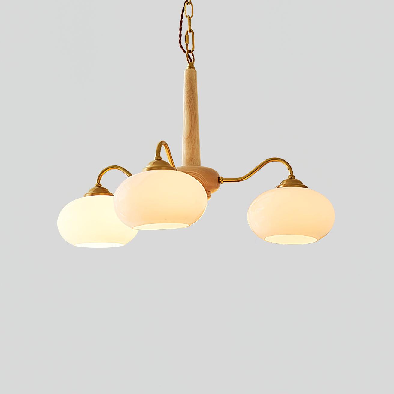 Persimmon Ceiling Fixture Chandelier