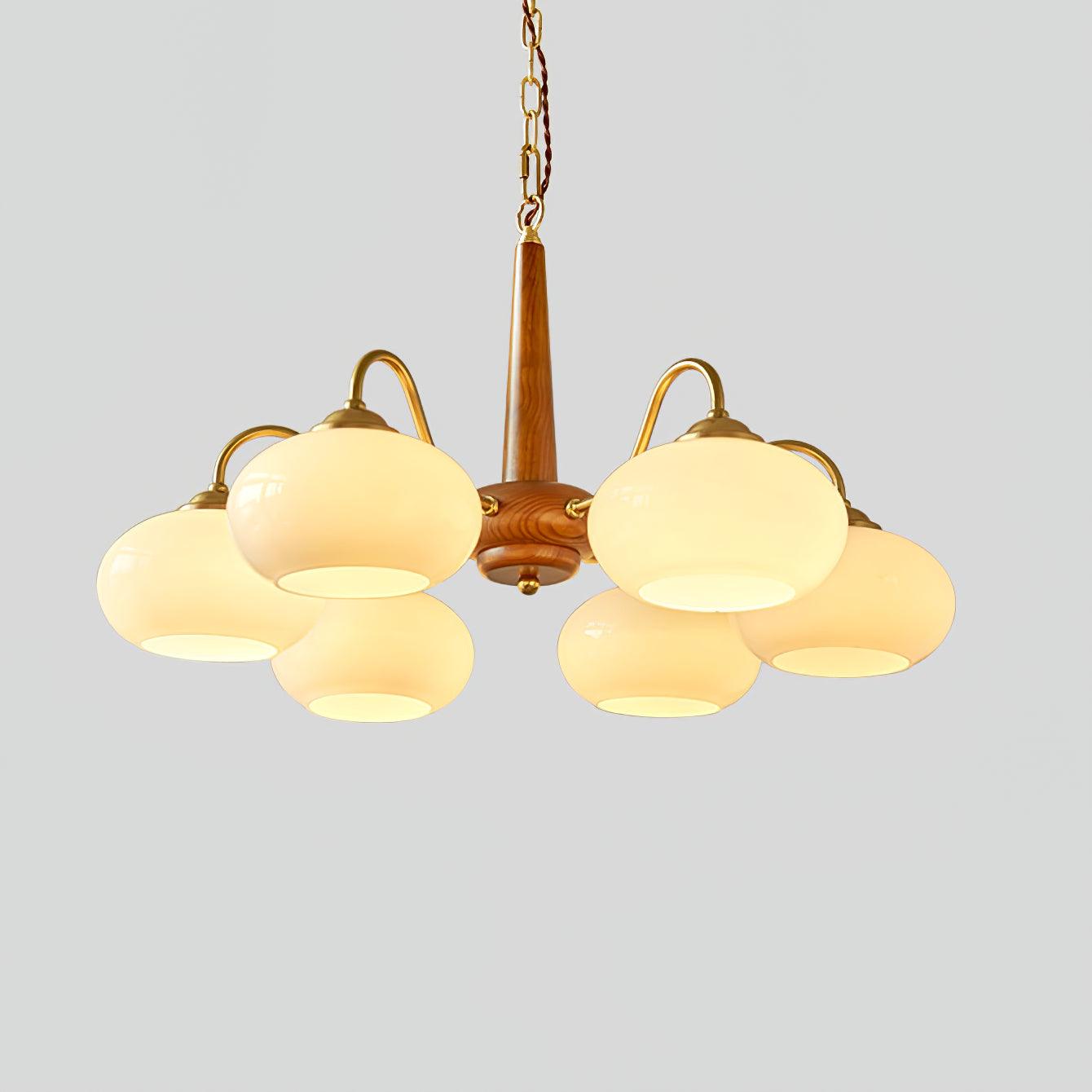 Persimmon Ceiling Fixture Chandelier