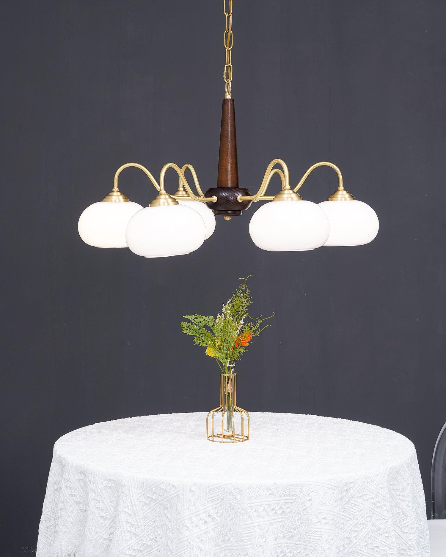 Persimmon Ceiling Fixture Chandelier