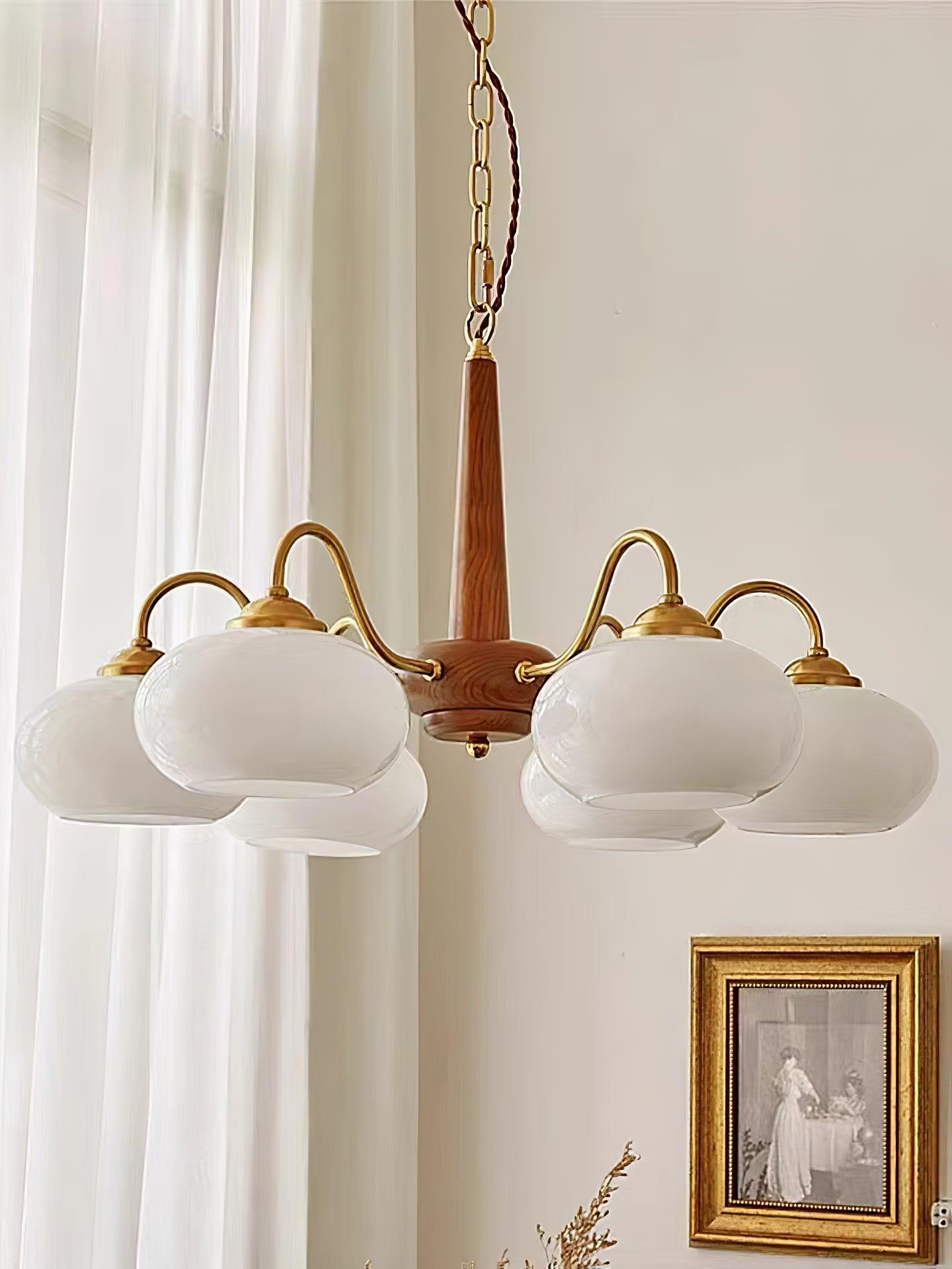 Persimmon Ceiling Fixture Chandelier