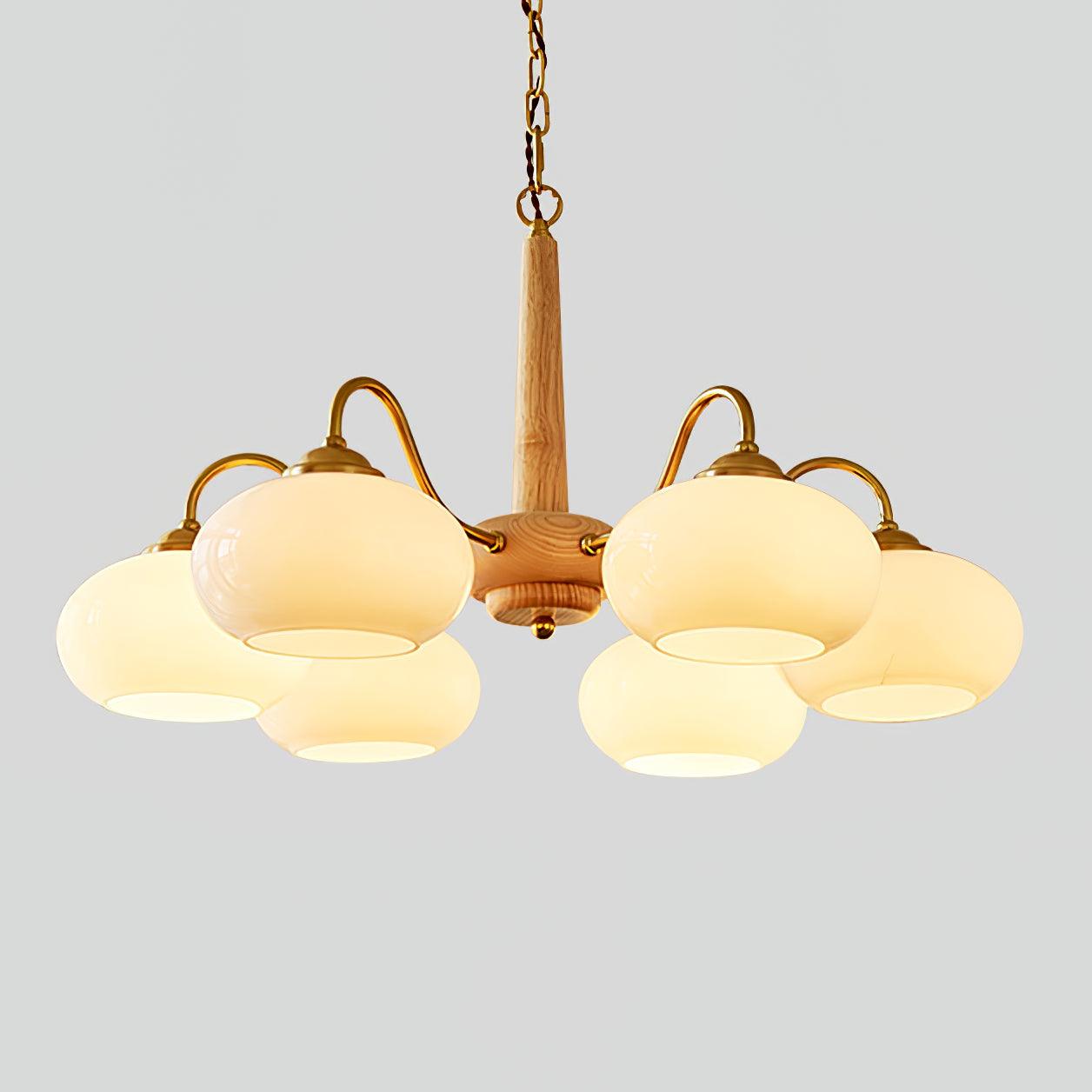 Persimmon Ceiling Fixture Chandelier