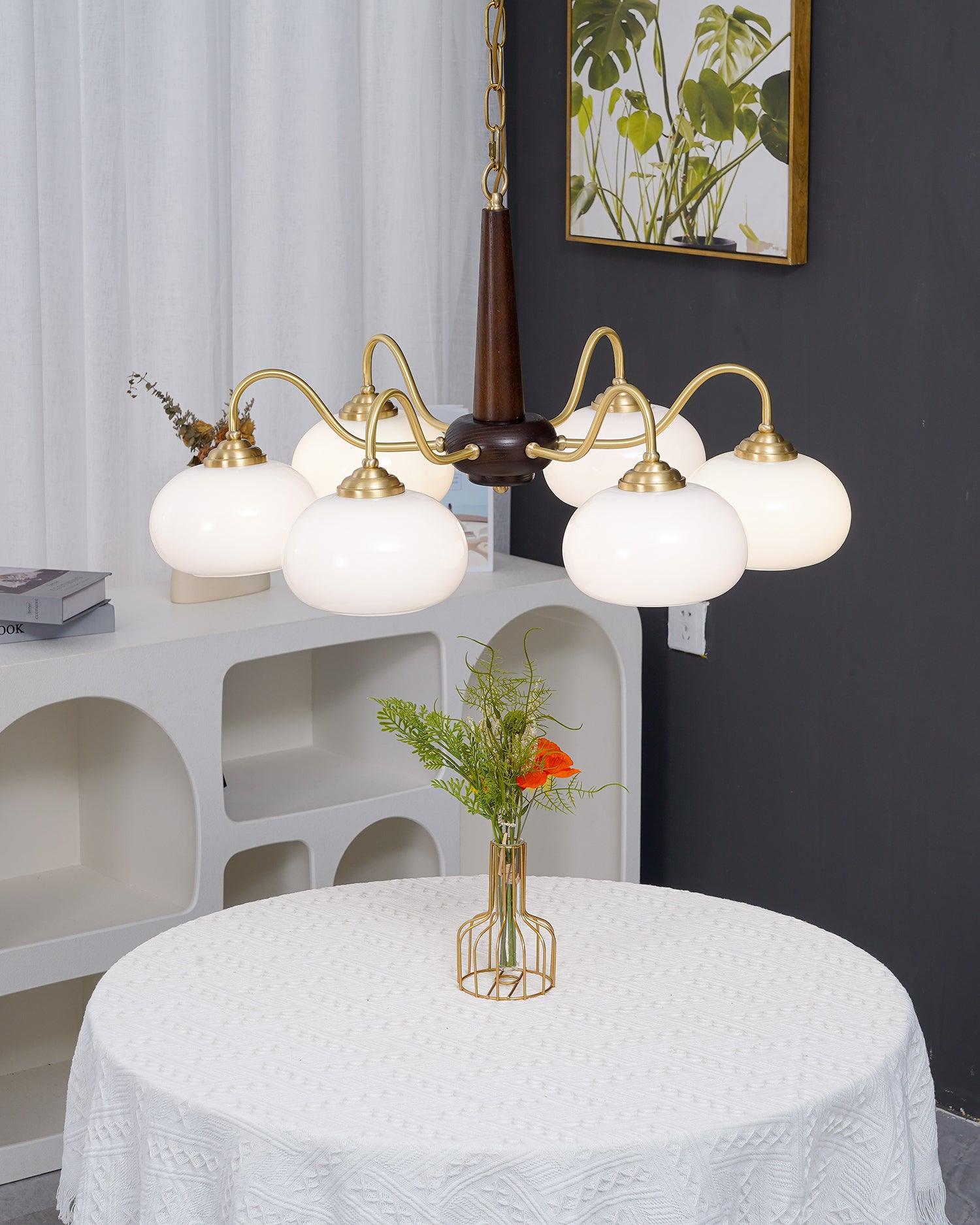 Persimmon Ceiling Fixture Chandelier