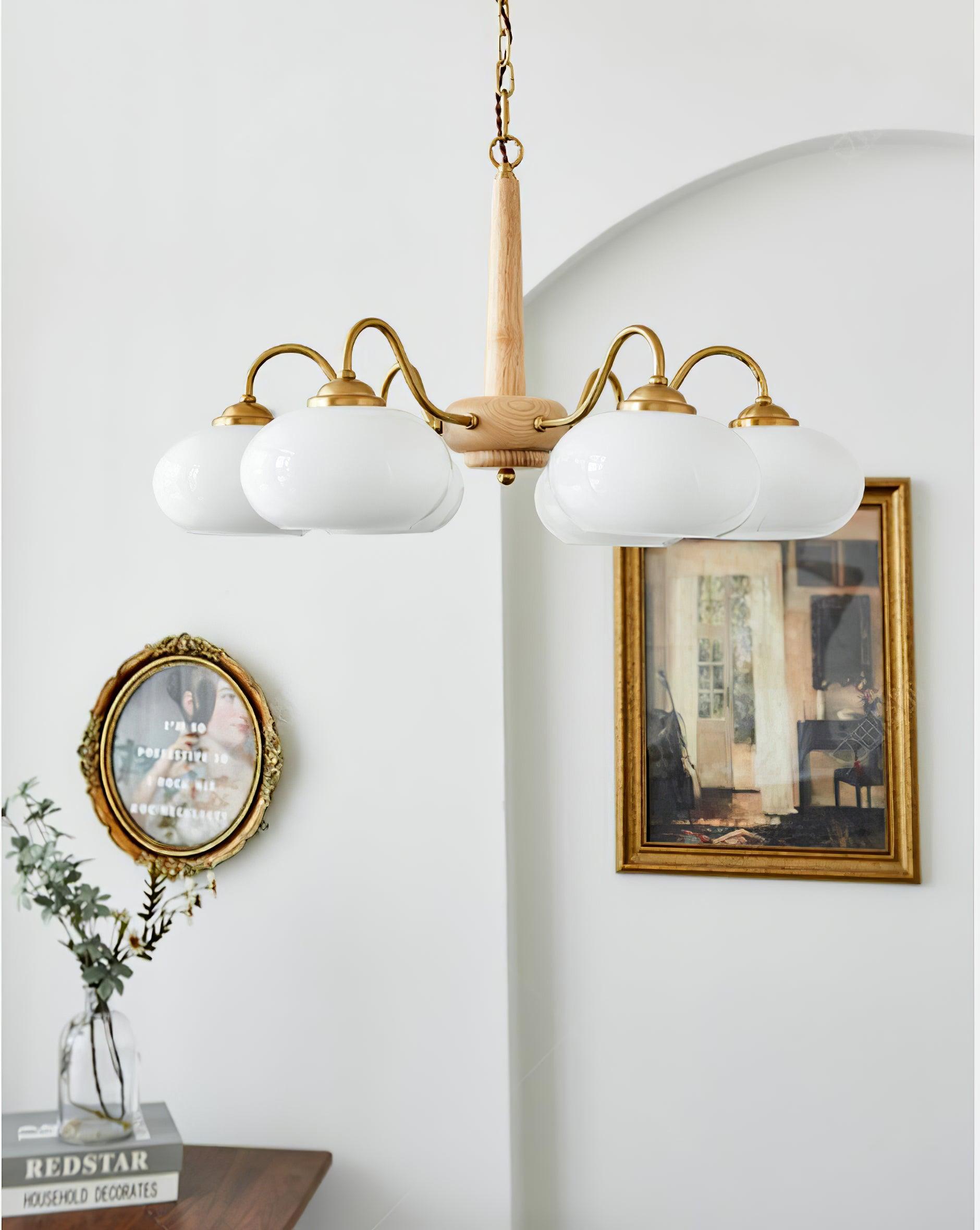 Persimmon Ceiling Fixture Chandelier