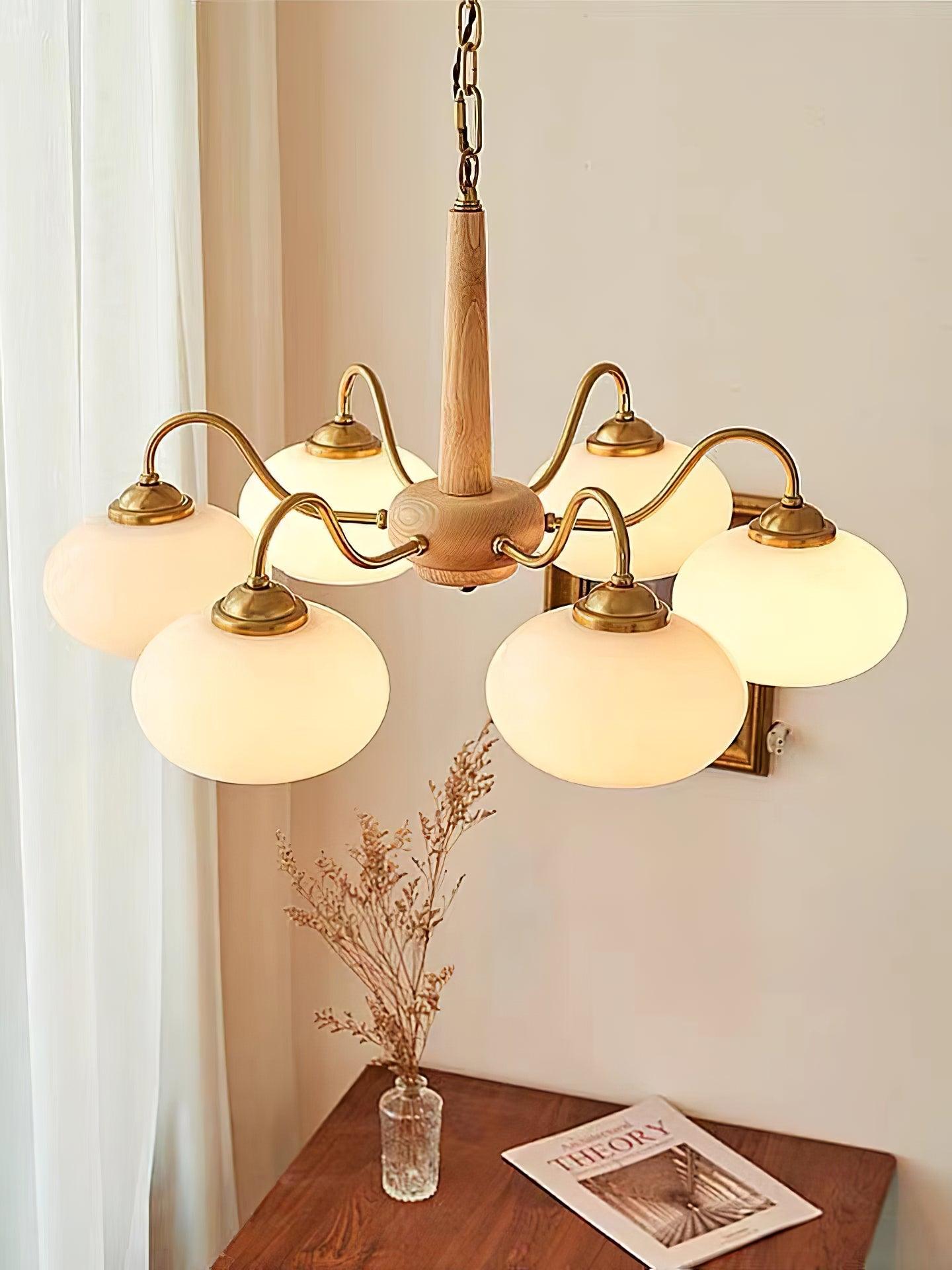 Persimmon Ceiling Fixture Chandelier