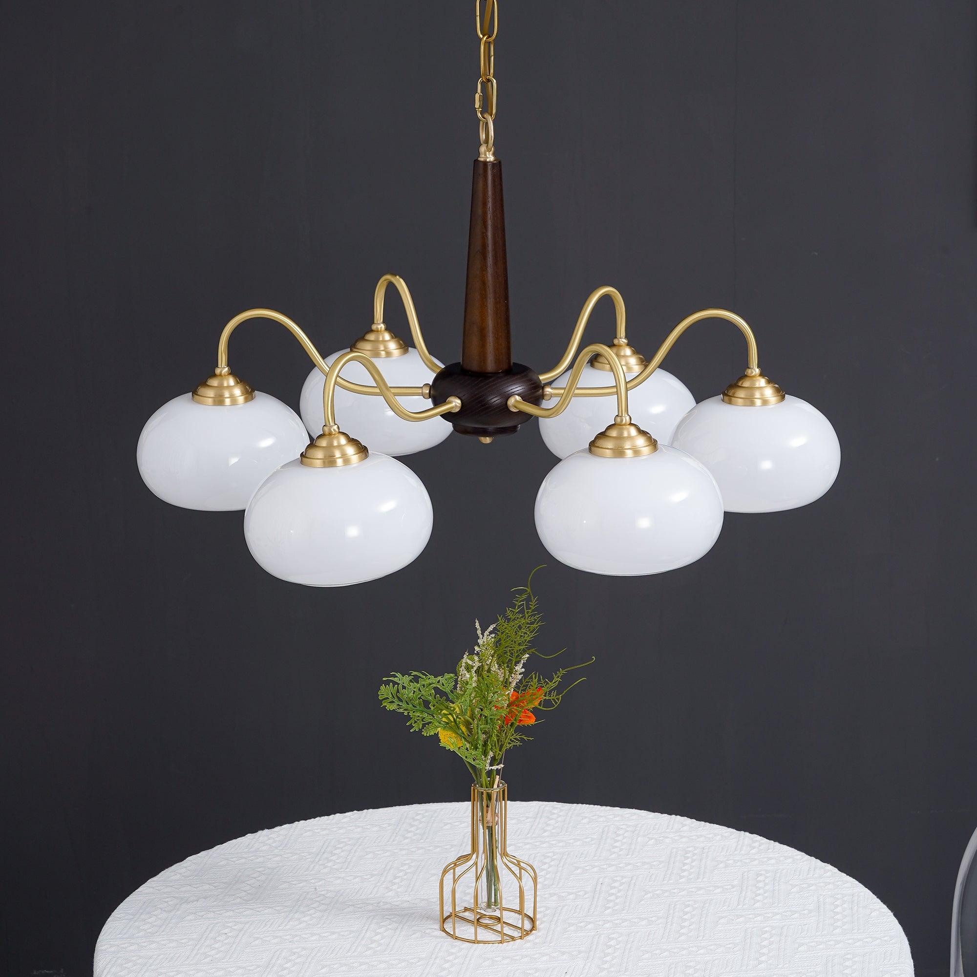 Persimmon Ceiling Fixture Chandelier