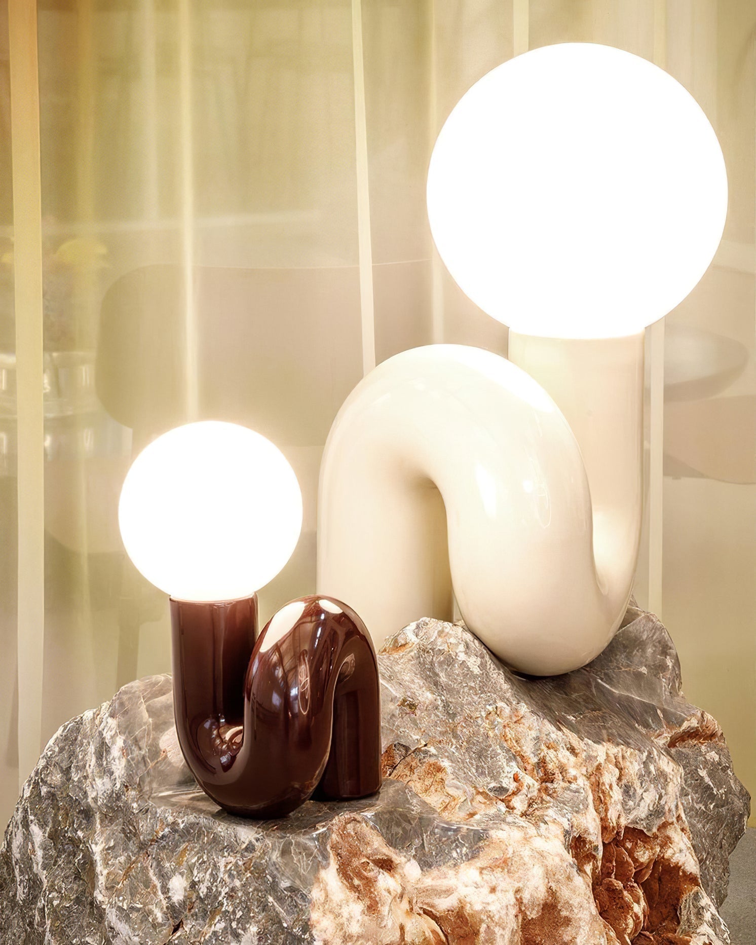 Playful N Shape Desk Lamp