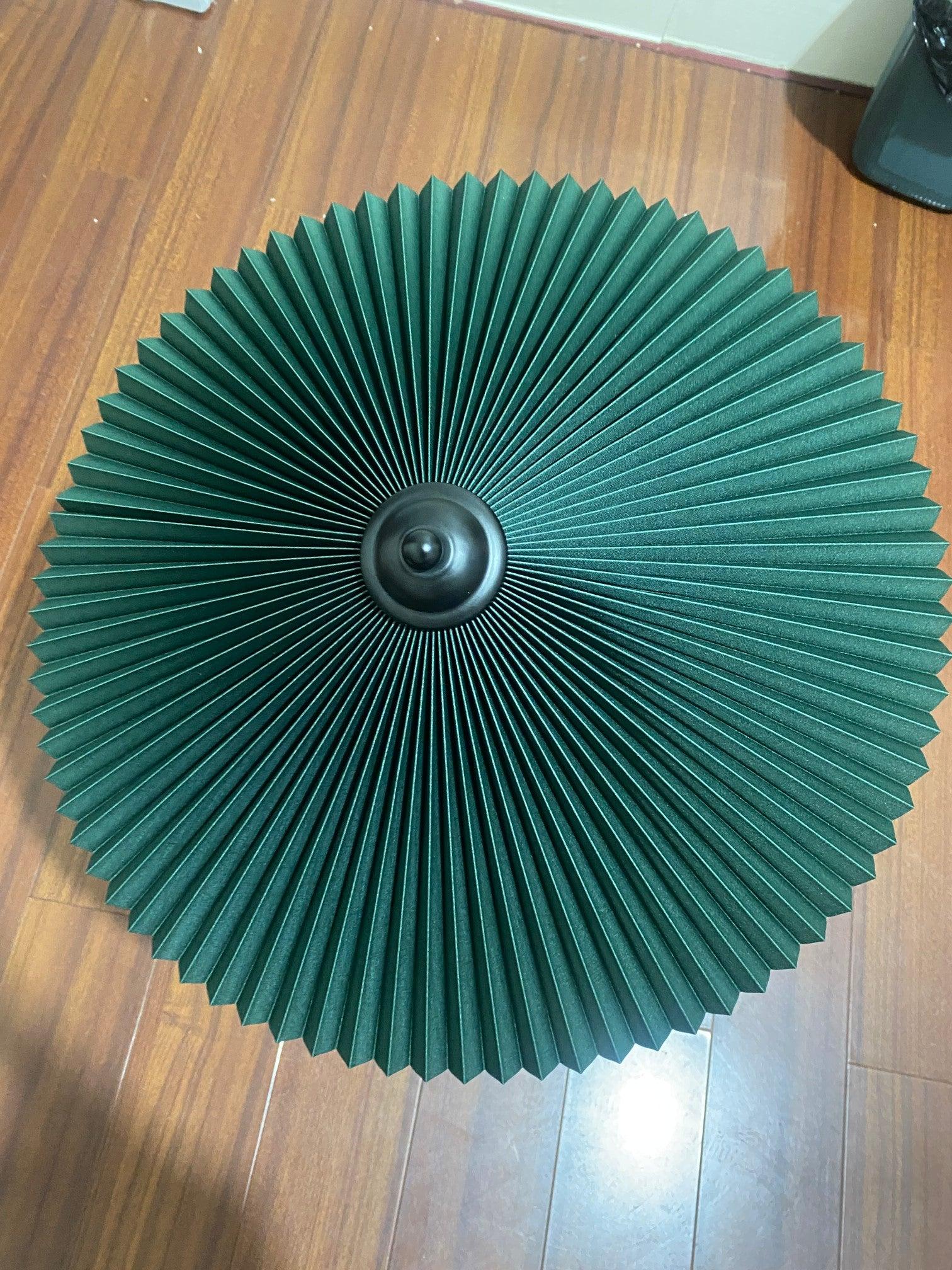 Pleated Hat Portable Lamp Table Lamp