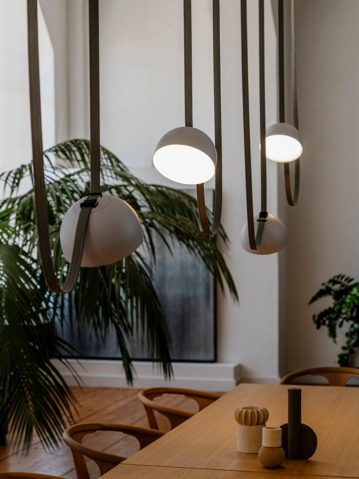 Belts Combination Canvas Pendant Light detail view 14