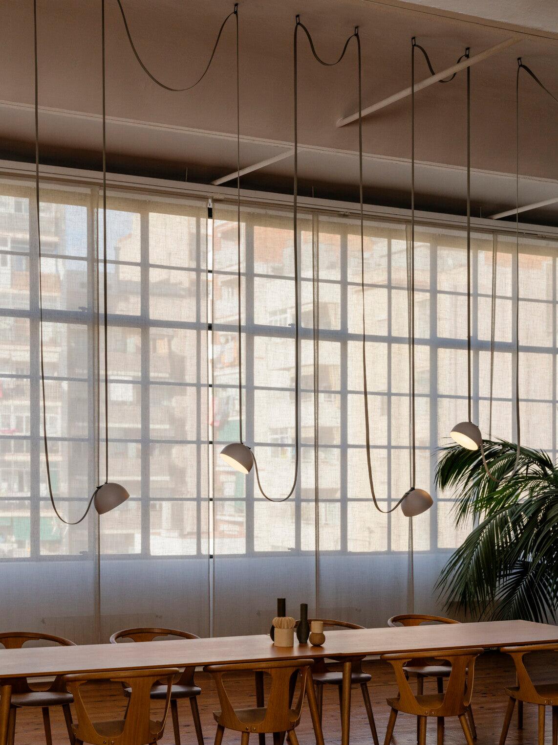 Belts Combination Canvas Pendant Light detail view 15