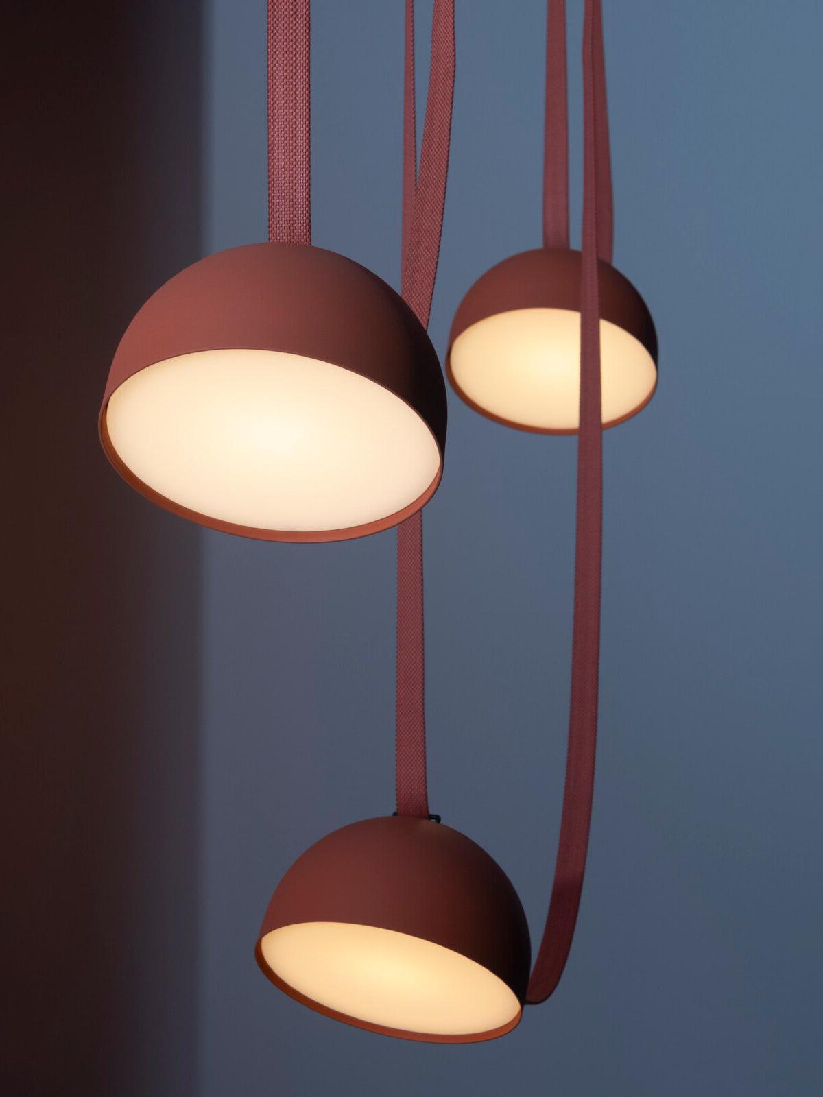 Belts Combination Canvas Pendant Light detail view 8