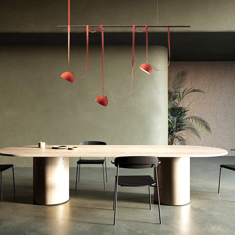 Belts Combination Canvas Pendant Light detail view 9