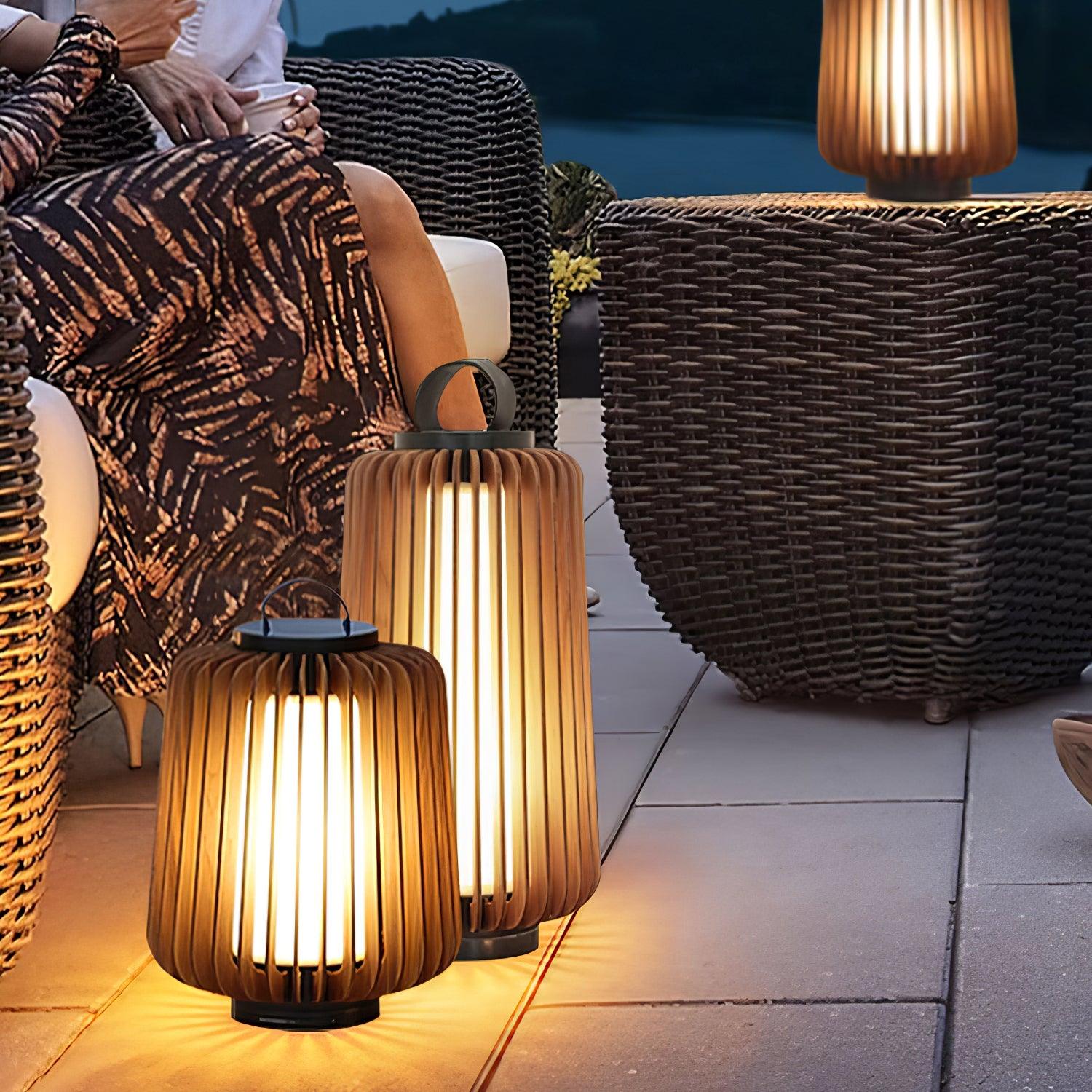 Portable Lantern Exterior Light - Black Outdoor Light, Outdoor Wall Light, detail 3