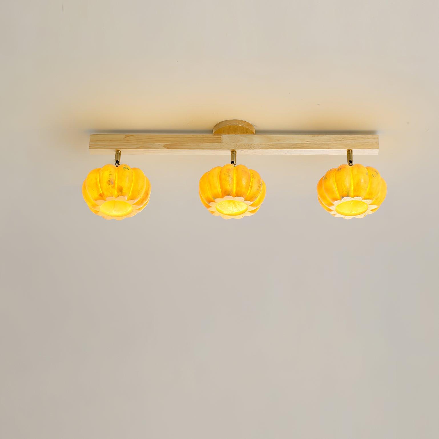 Pumpkin Multi Head Ceiling Lamp
